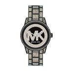 Michael Kors Ritz Black Pavé Dial Women's Watch - MK6733
