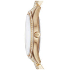 Michael Kors Lauryn White MOP Dial Gold Women's Watch - MK3899