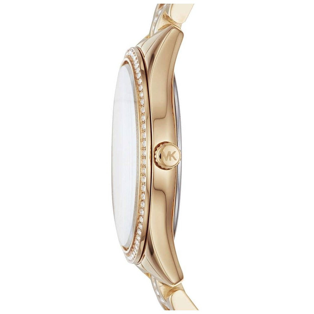 Michael Kors Lauryn White MOP Dial Gold Women's Watch - MK3899 Secundaire afbeelding
