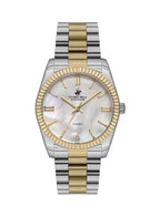 Beverly Hills Polo Club Two-Tone Mother Pearl Diamond Watch BP3172C.220