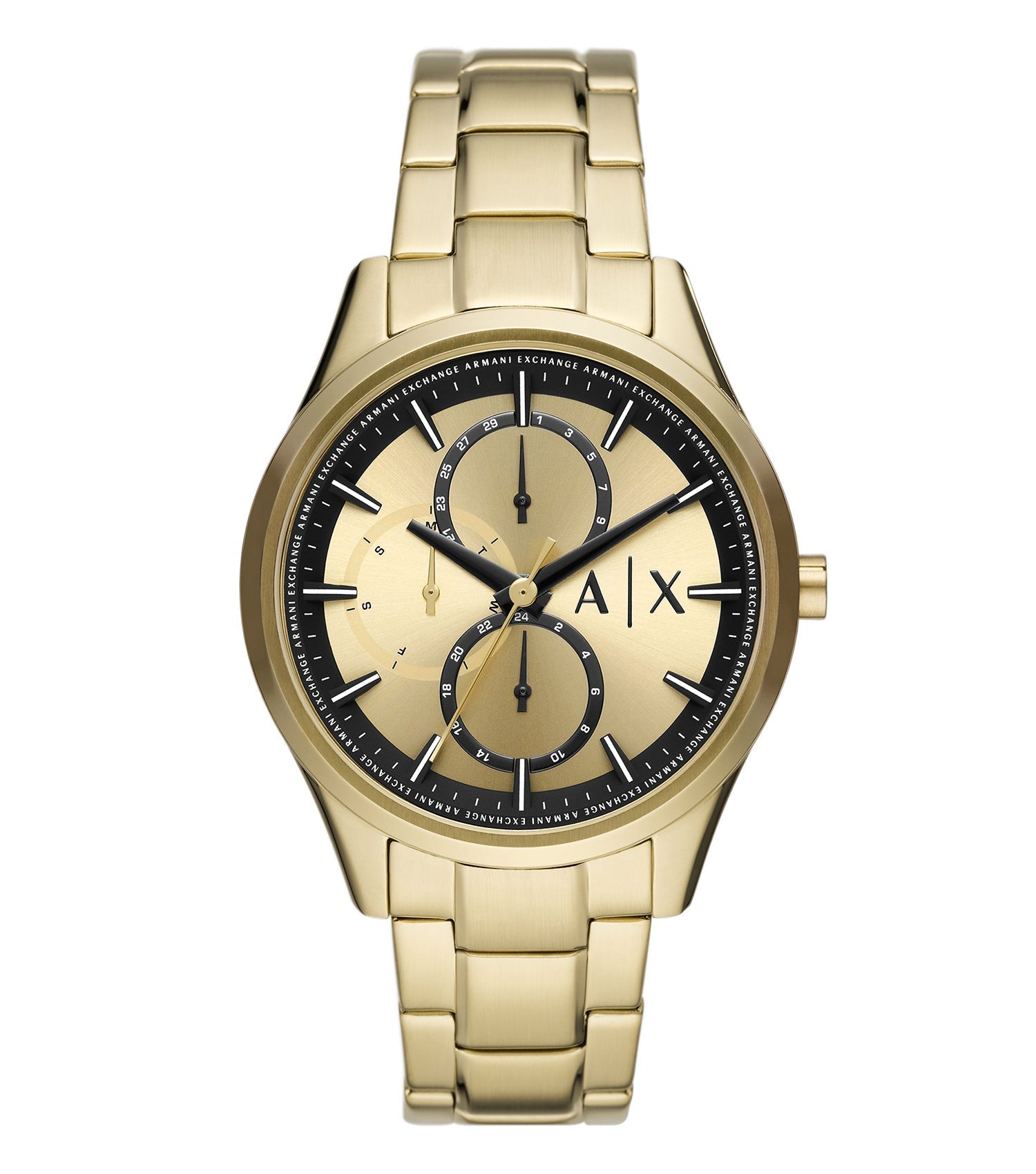 Armani Exchange Dante Chronograph Gold Men's Watch -  AX1866 Hoofdafbeelding