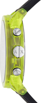Armani Exchange Outer Banks Chronograph Black & Green Watch - AX1337