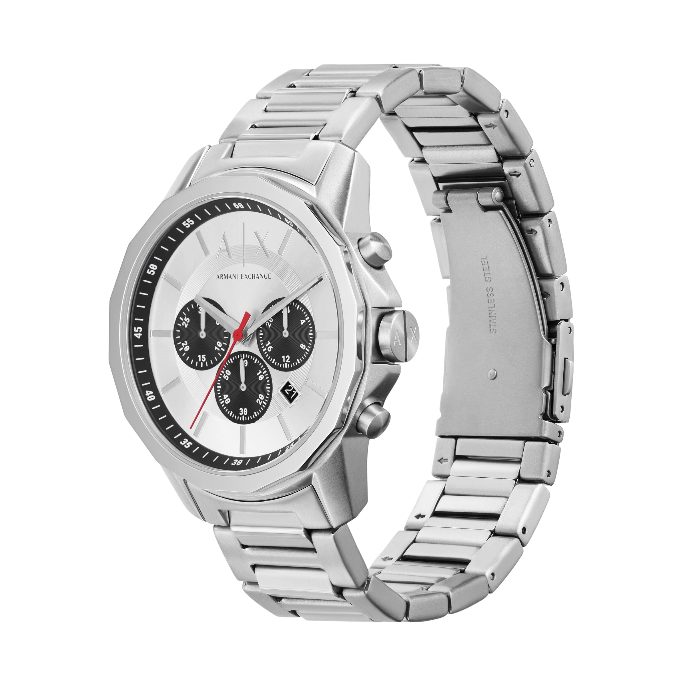 Armani Exchange Banks Chronograph Silver Men's Watch - AX1742 Secundaire afbeelding