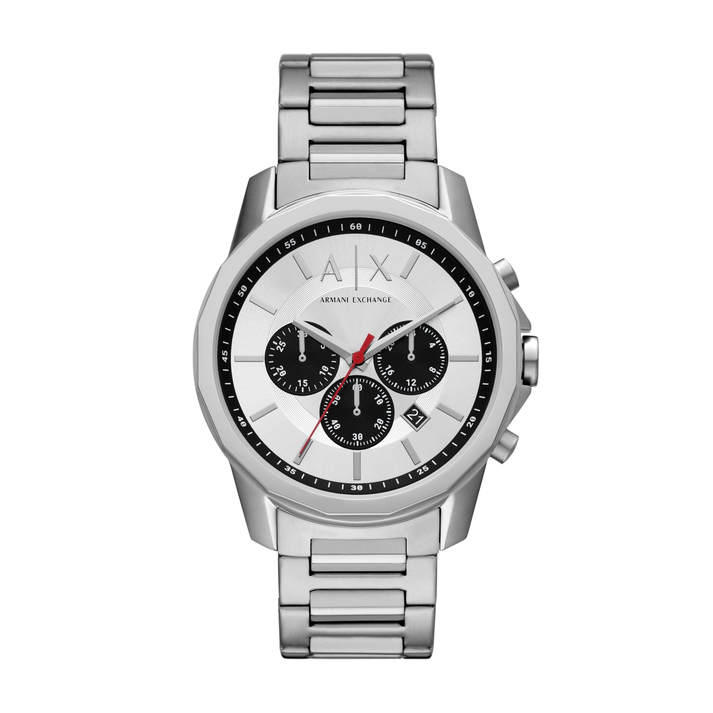 Armani Exchange Banks Chronograph Silver Men's Watch - AX1742 Hoofdafbeelding