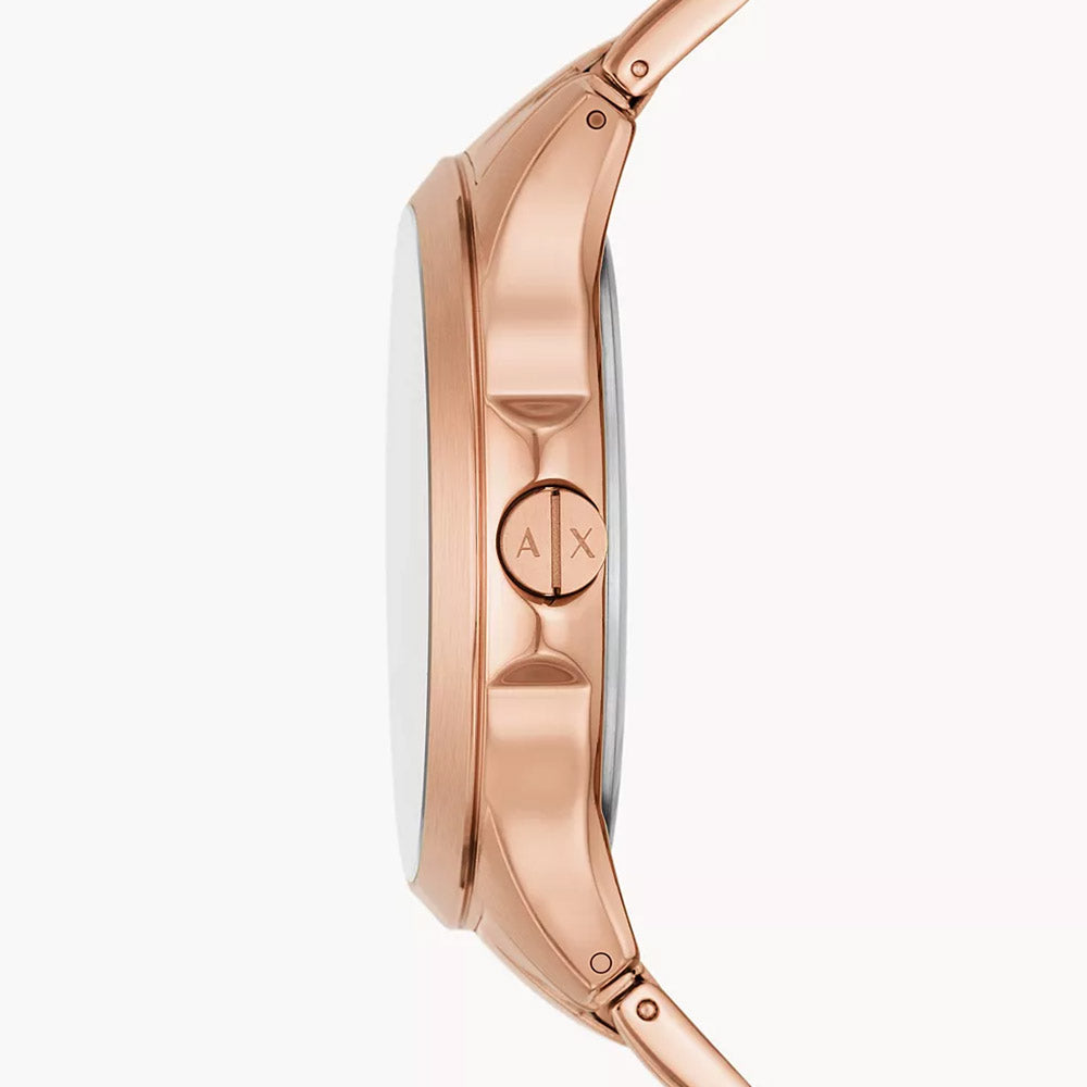 Armani Exchange Hampton Date Black Dial Rose Gold Watch - AX2449 Secundaire afbeelding