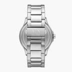 Armani Exchange Hampton Blue Dial Date Silver Watch - AX2451