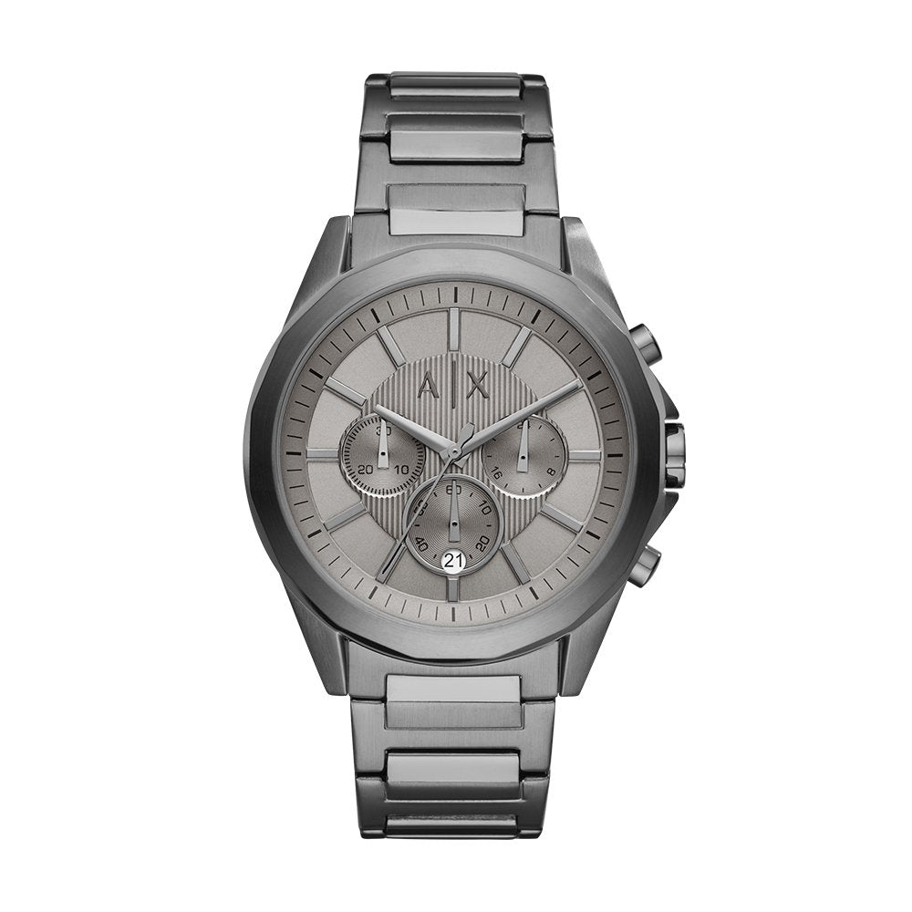 Armani Exchange Drexler Chronograph Grey Men's Watch - AX2603 Hoofdafbeelding