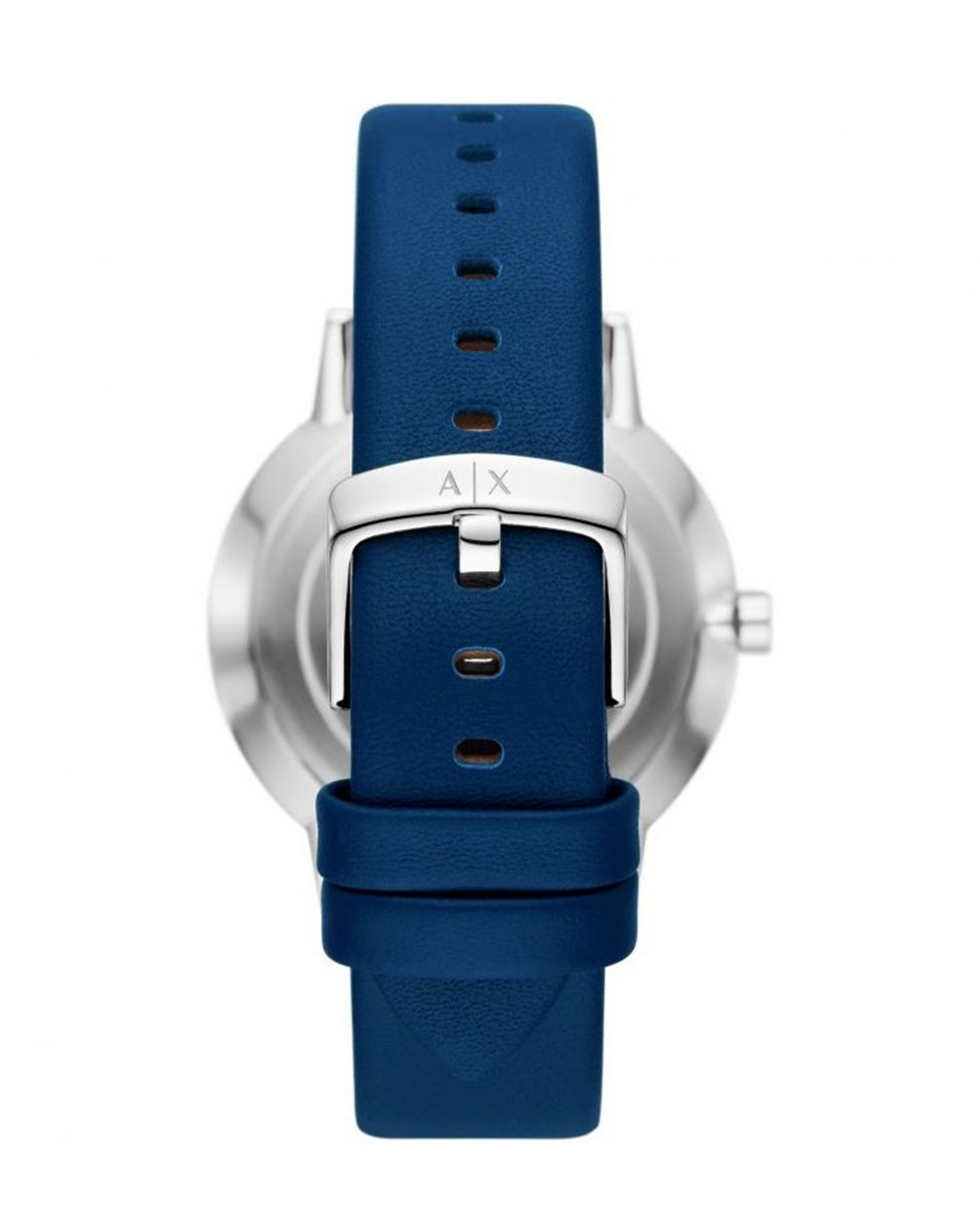 Armani Exchange Cayde Multifunction Blue Leather Men's Watch - AX2746 Secundaire afbeelding