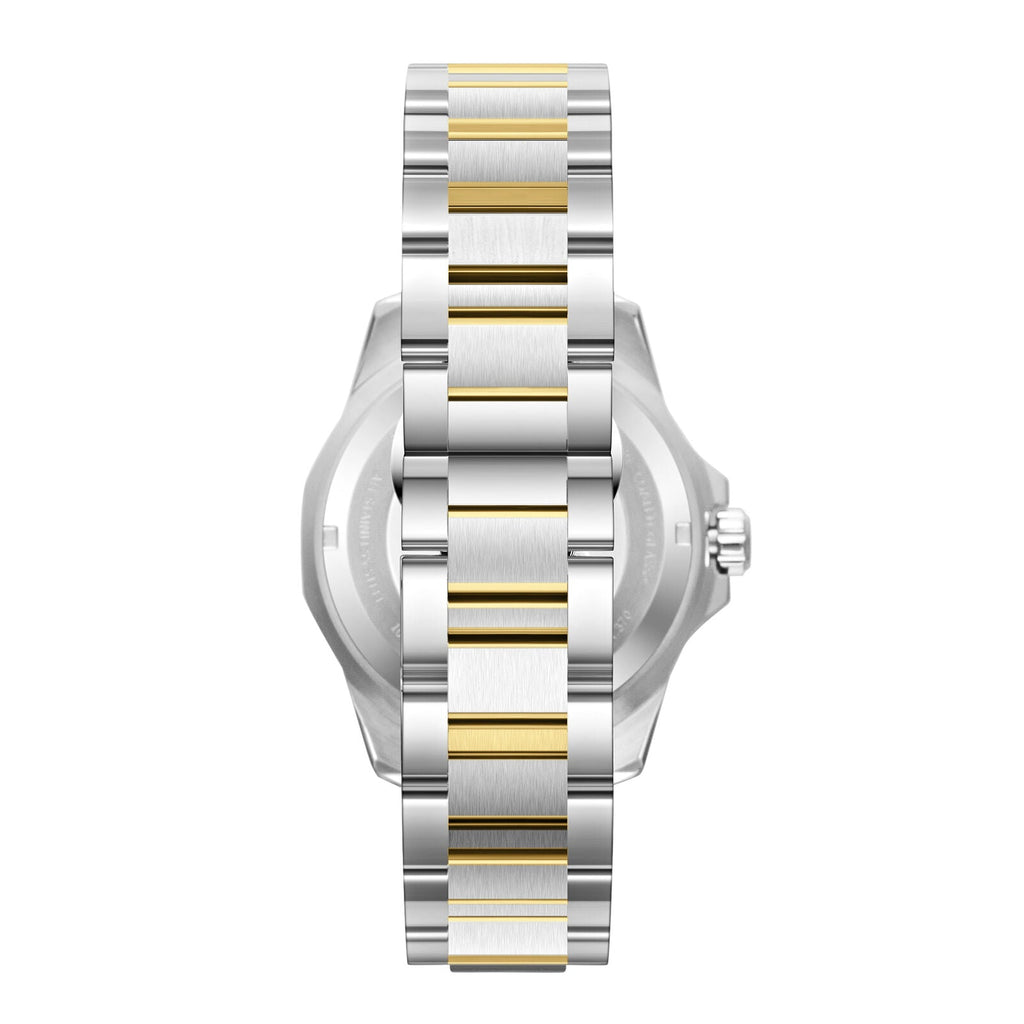 Beverly Hills Polo Club 5 Year White Dial Two-Tone Date Watch BP3878X.230