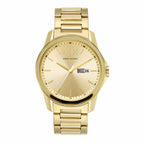 Armani Exchange Banks Day-Date Gold Men's Watch - AX1734