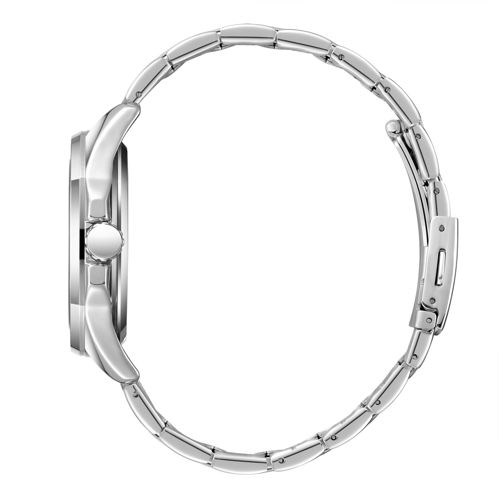 Lee Cooper dark blue square dial paired silver metal strap Men's Watch - LC08246.390