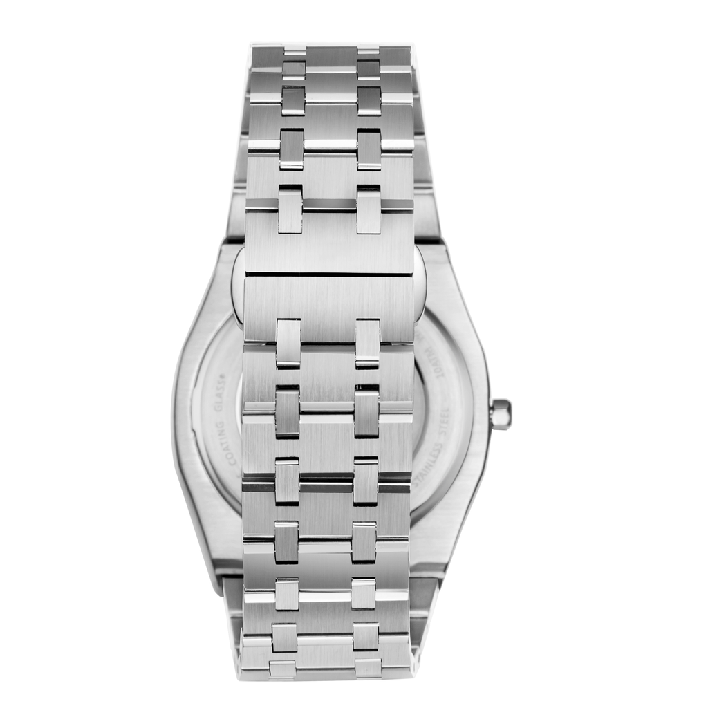 Beverly Hills Polo Club Slim Tech 5 Blue Dial Silver Watch BP3825X.391