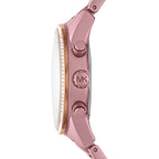 Michael Kors Ritz Chronograph Pink Aluminum Women's Watch - MK6753