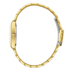 Lee Cooper Square Silver Dial Gold Watch - LC08300.130
