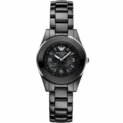 Emporio Armani Leo 29mm Black Dial Women's Watch AR1438