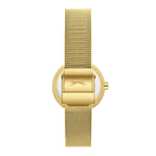 Slazenger Classic White Dial Mesh Gold Watch - SL.09.2592.3.120