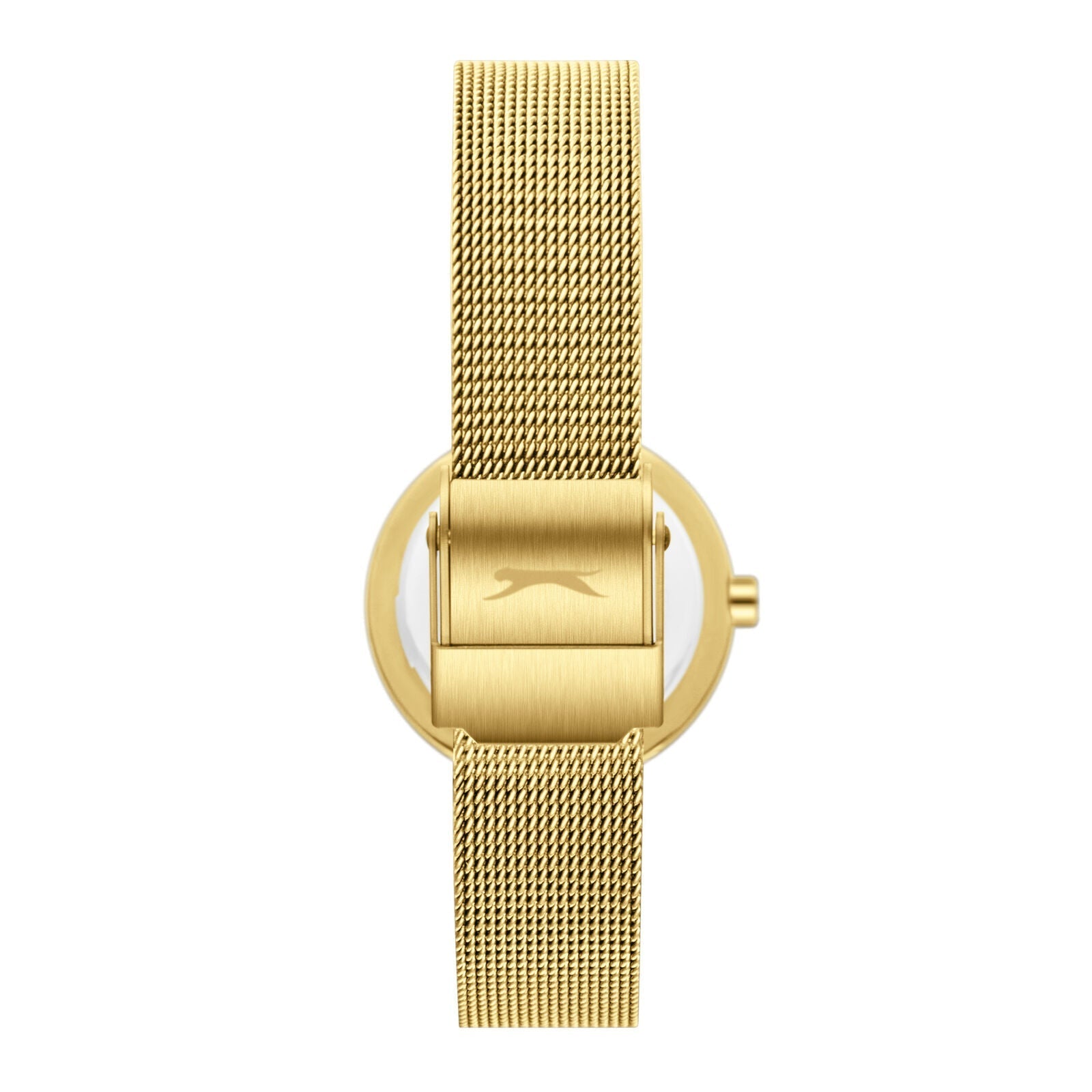 Slazenger Classic White Dial Mesh Gold Watch - SL.09.2592.3.120