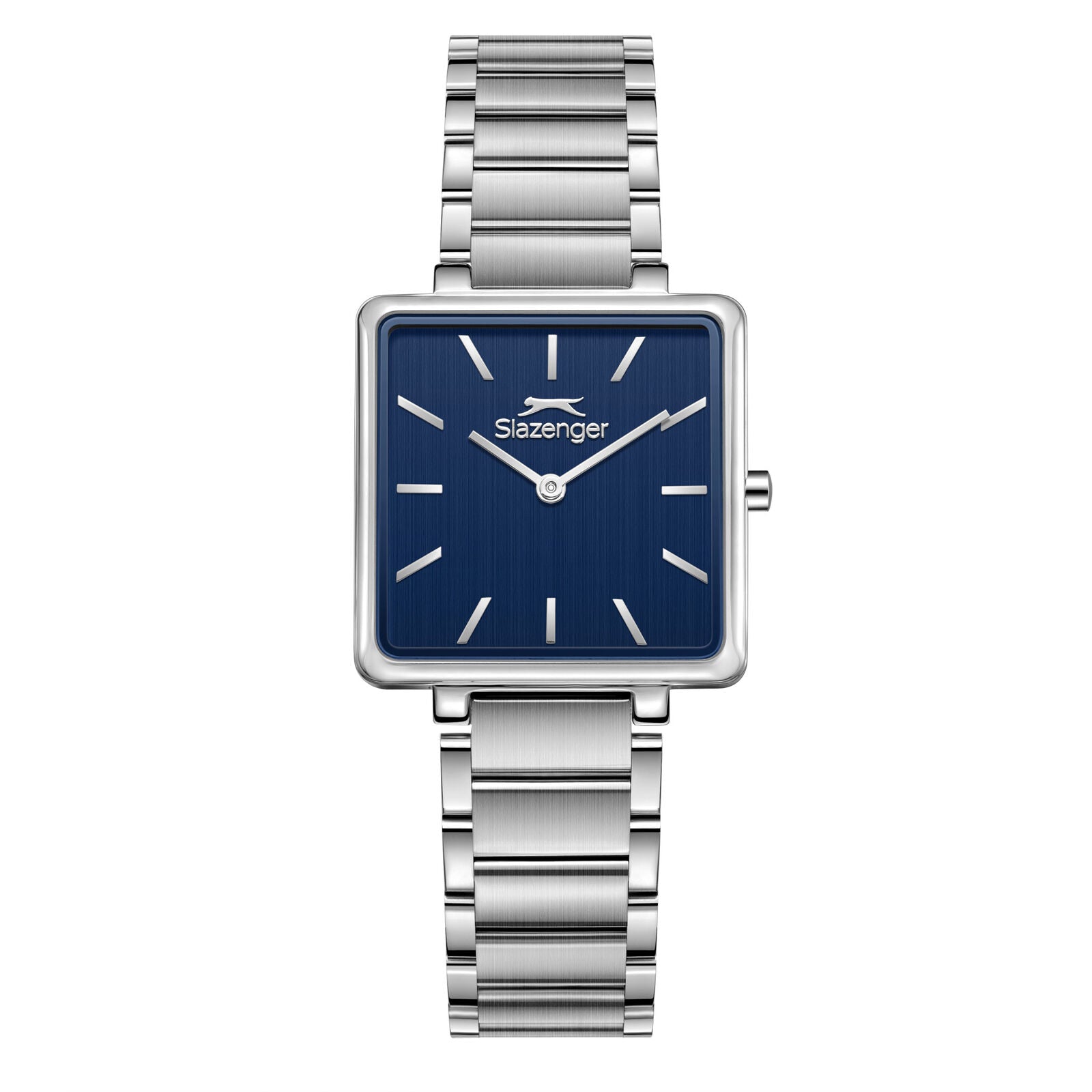 Slazenger Classic Square Blue Dial Silver Watch - SL.09.2588.3.390 Main image