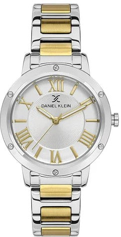 Daniel Klein Premium Silver Dial Two-Tone Watch - DK.1.13498-2 Main image