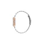 Daniel Klein Classic Rectangular Two Tone Watch - DK.1.13875-6