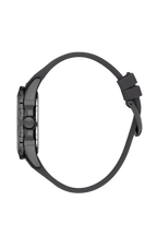 Daniel Klein Premium Day Date Black Dial and Silicone Watch - DK.1.13911-5