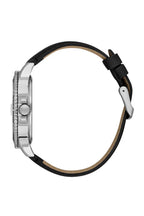 Daniel Klein Premium Date Window Green Dial and Genuine Leather Strap Silver Watch - DK.1.13905-3