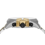 Diesel Mega Chief Silver/Gold-Tone Chronograph Watch DZ4581