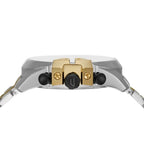 Diesel Mega Chief Silver/Gold-Tone Chronograph Watch DZ4581