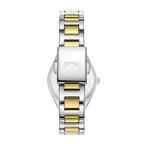 Slazenger Crystals White Dial Two Tone Watch - SL.09.2590.3.220