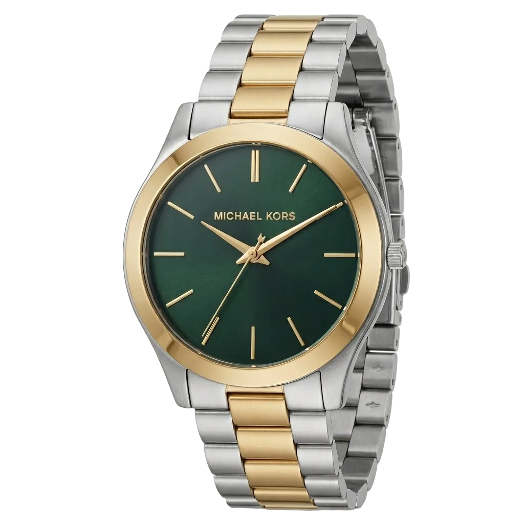 Michael Kors Slim Runway Quartz Green Dial Men's Watch MK9149 Hoofdafbeelding