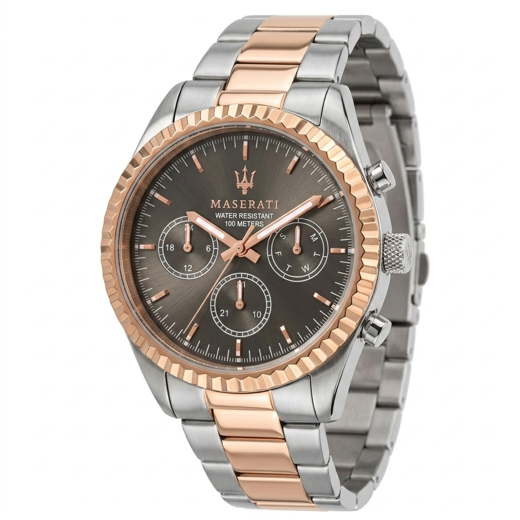 Maserati Competizione Analog Two-Tone Stainless Steel Men's Watch R8853100020 Main image