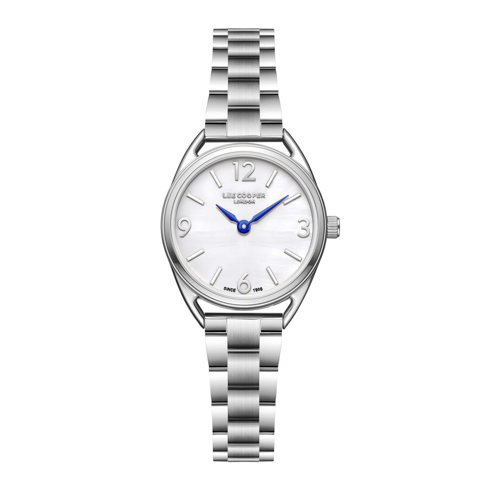 Lee Cooper Nayla White MOP Dial Silver Watch - LC08265.320 Hoofdafbeelding