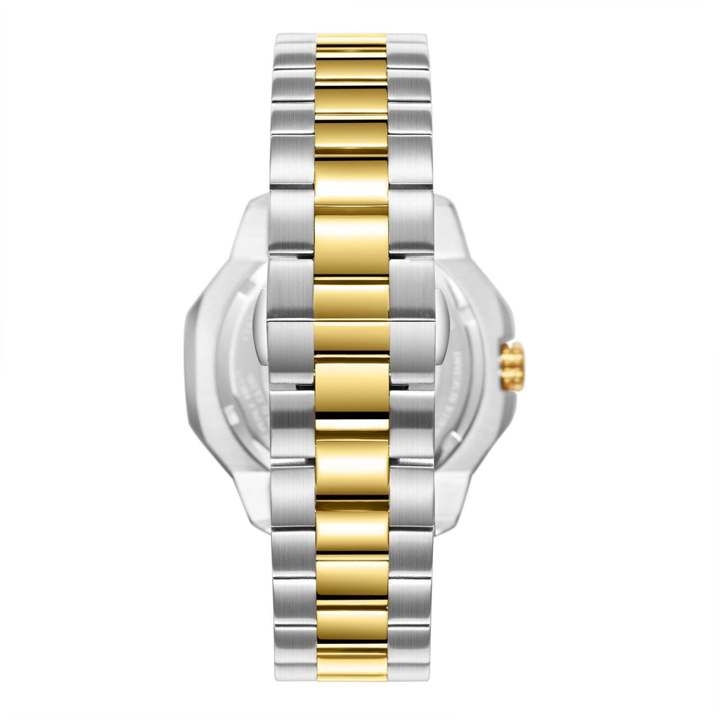 Beverly Hills Polo Club 5 Year Black Dial Two-Tone Date Watch BP3884X.350