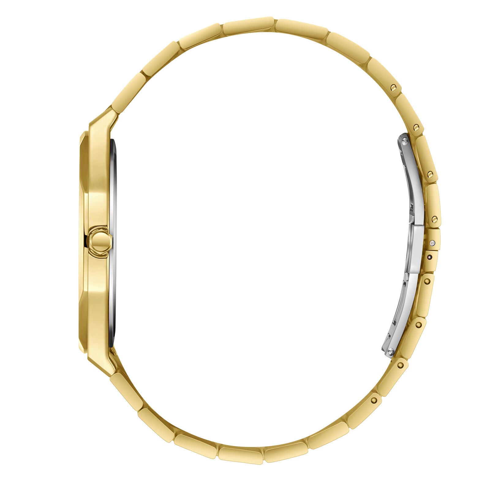 Lee Cooper Classic Silver Dial Gold Watch - LC08275.130
