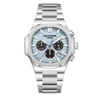 Lee Cooper Gauthier Multifunction Blue Dial Silver Watch - LC08272.300