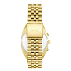 Slazenger Luminous Multifunction Silver Sunray Dial Gold Watch - SL.09.2574.2.130