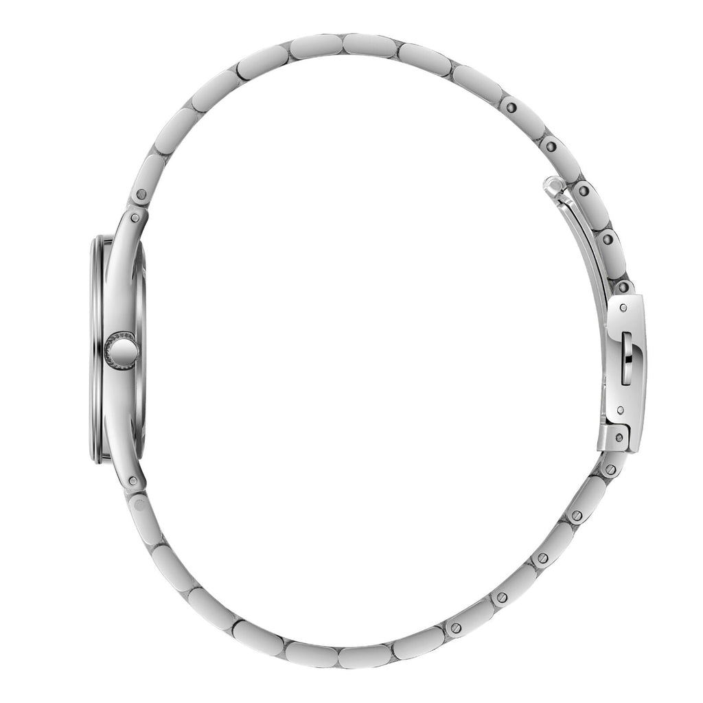 Lee Cooper Nayla White MOP Dial Silver Watch - LC08265.320