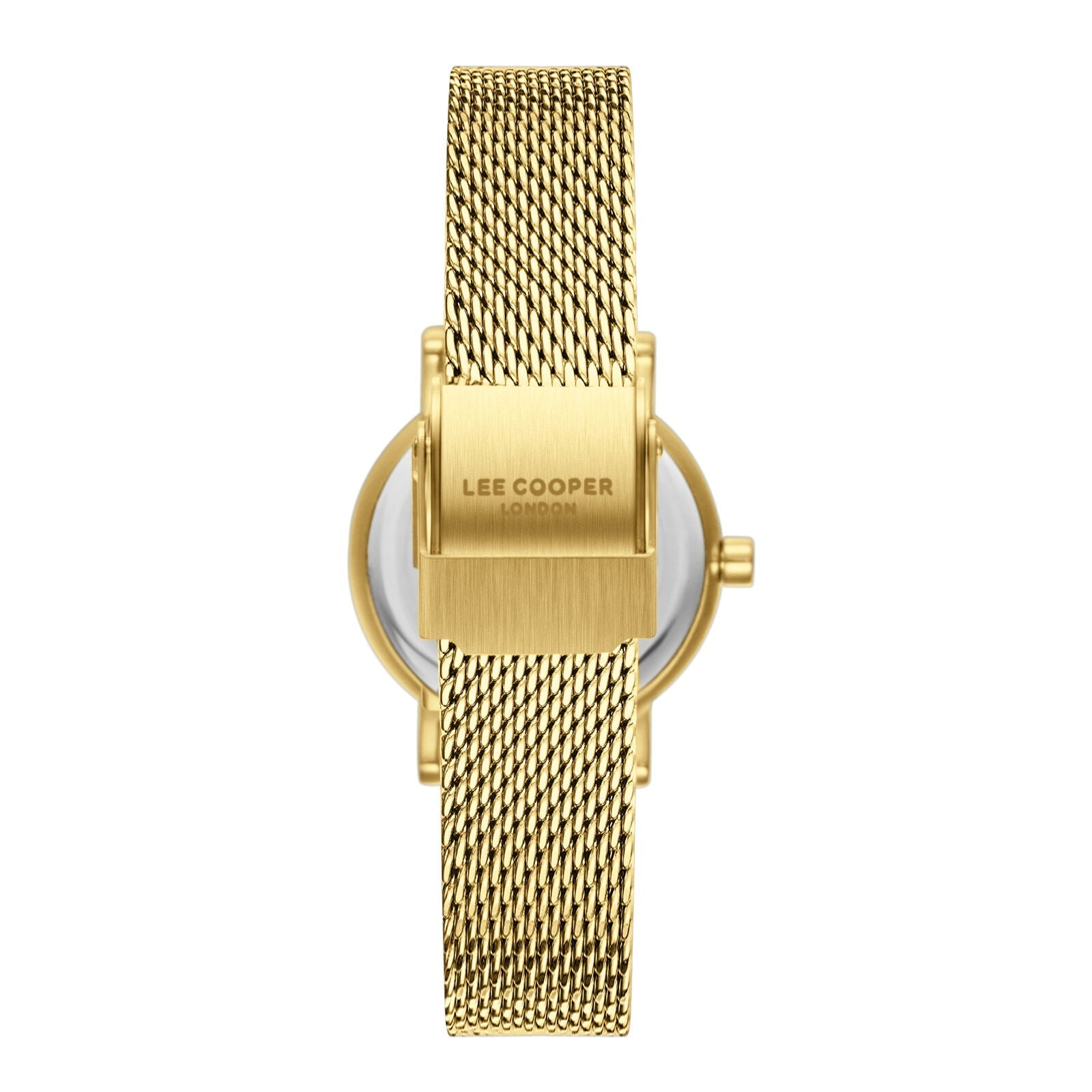 Lee Cooper Louna White MOP Dial Gold Mesh Watch - LC08292.120