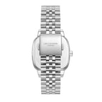 Lee Cooper Modern Square Date Window Blue Dial Silver Watch - LC08306.390