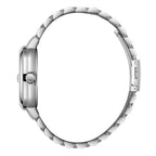 Lee Cooper Modern Square Date Window Blue Dial Silver Watch - LC08306.390