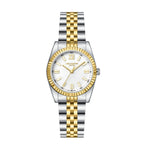 Lee Cooper Fashion White Dial Two Tone Watch - LC08303.220