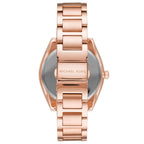 Michael Kors Janelle dameshorloge met pavélogo in roségoudkleur - MK7312