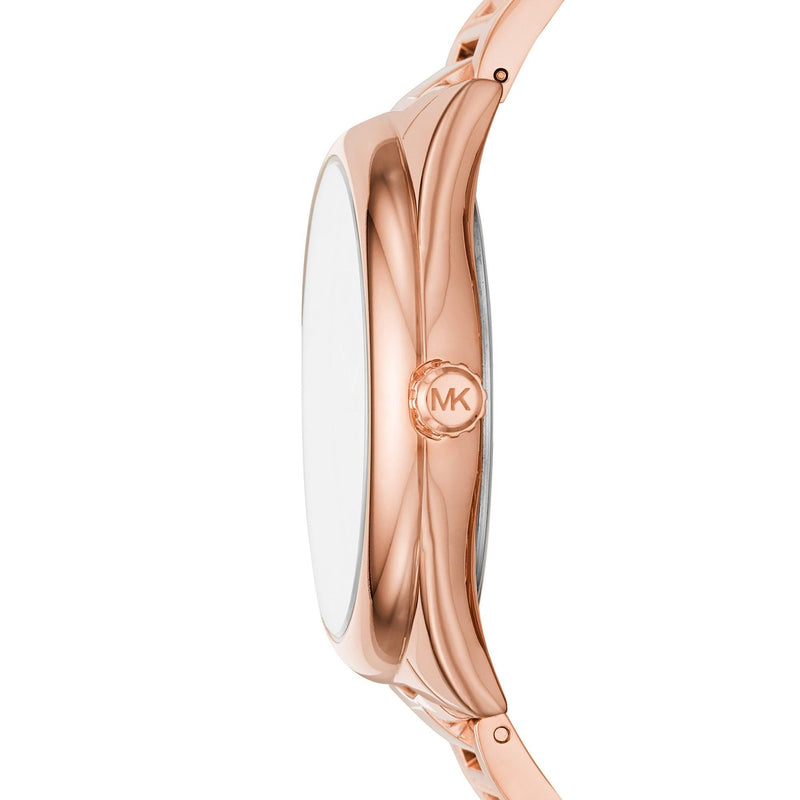 Michael Kors Janelle Rose Gold-Tone Pavé Logo Women's Watch - MK7312 Secundaire afbeelding