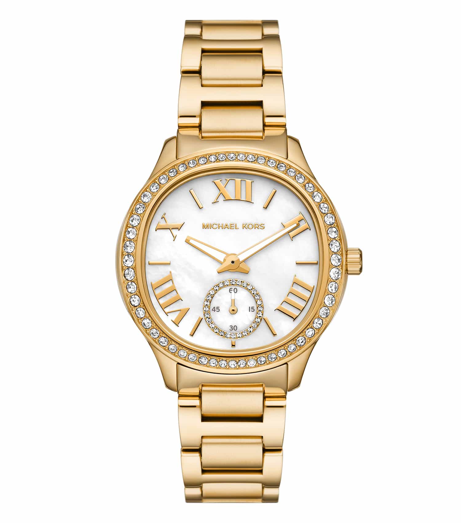 Michael Kors Sage Pavé Gold-Tone Women's Watch - MK4805 Hoofdafbeelding