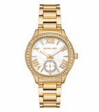 Michael Kors Sage Pavé Gold-Tone Women's Watch - MK4805