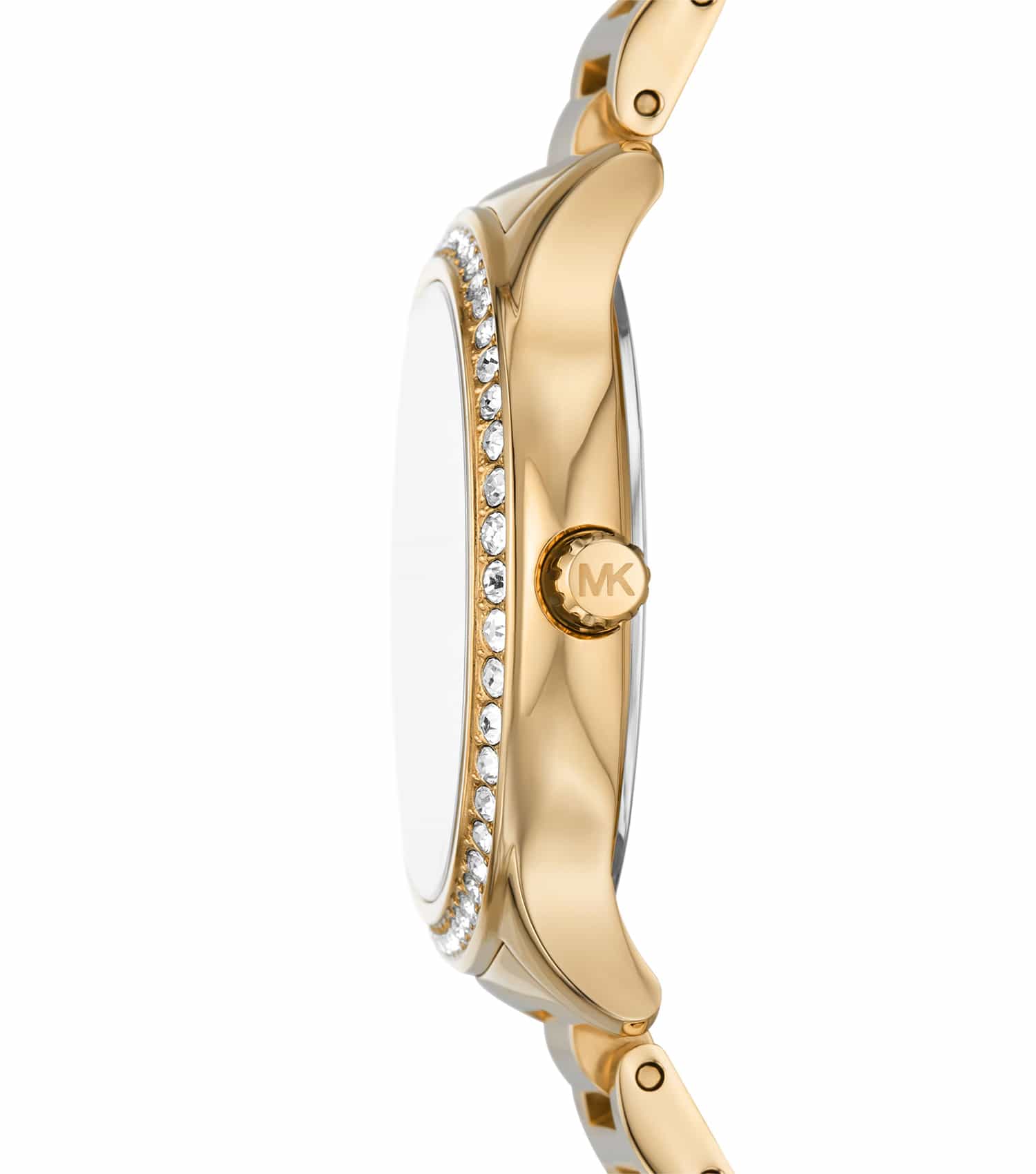 Michael Kors Sage Pavé Gold-Tone Women's Watch - MK4805 Secundaire afbeelding