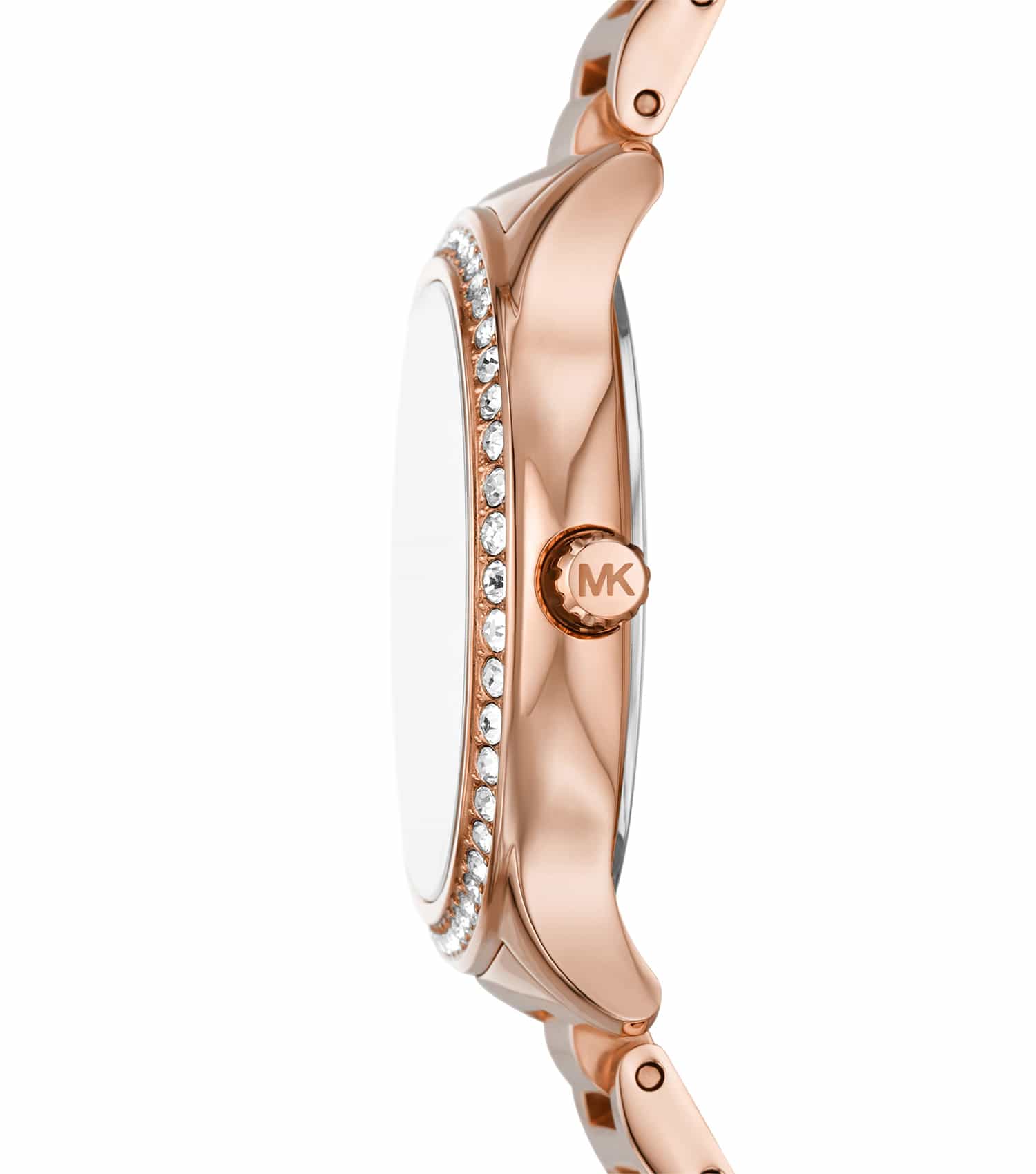 Michael Kors Sage Pavé Rose Gold-Tone Women's Watch - MK4806 Secundaire afbeelding