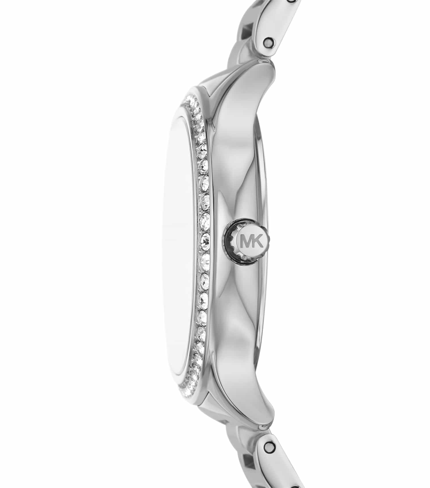 Michael Kors Sage Pavé Silver-Tone Women's Watch - MK4807 Secundaire afbeelding