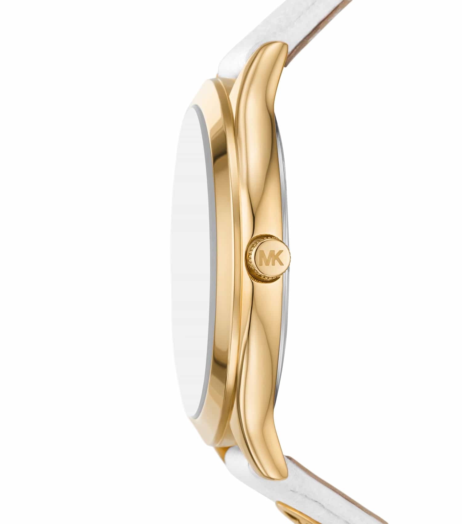 Michael Kors Slim Runway White Leather Women's Watch - MK7466 Secundaire afbeelding