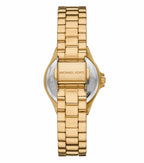 Michael Kors Mini Lennox Pavé Gold-Tone Women's Watch - MK7394